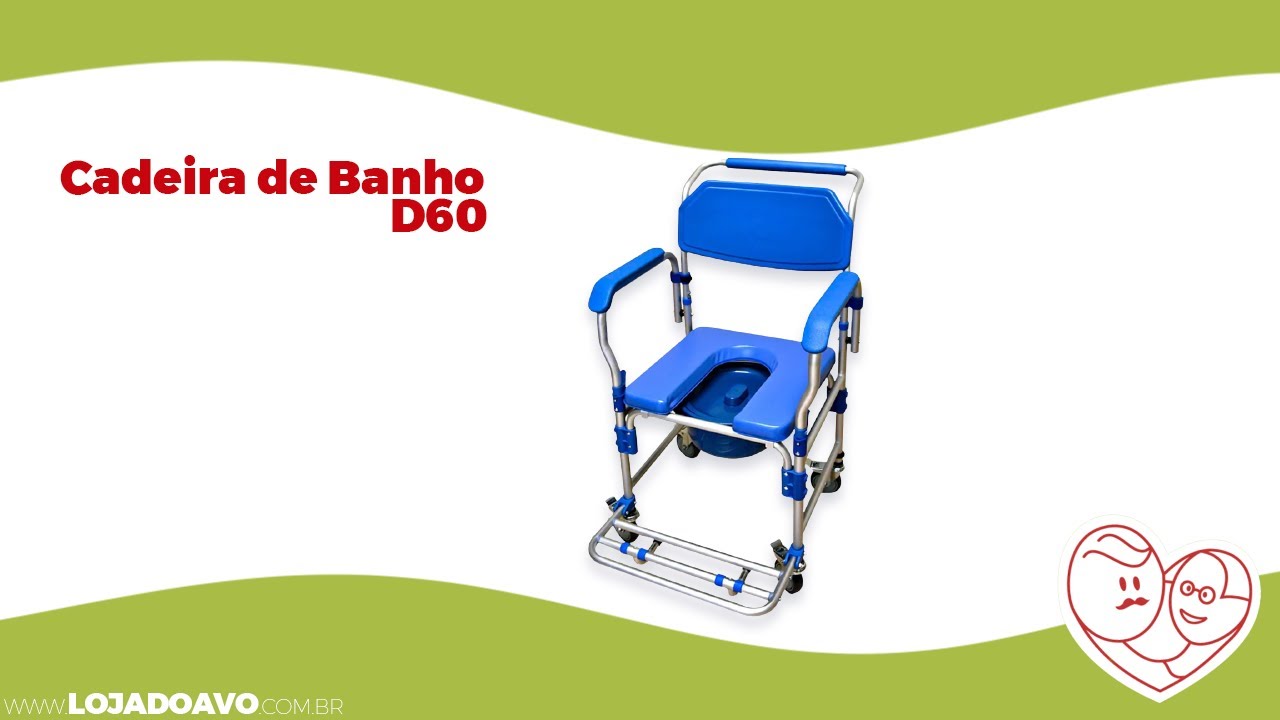 Cadeira de Banho D60 - Loja do Avô