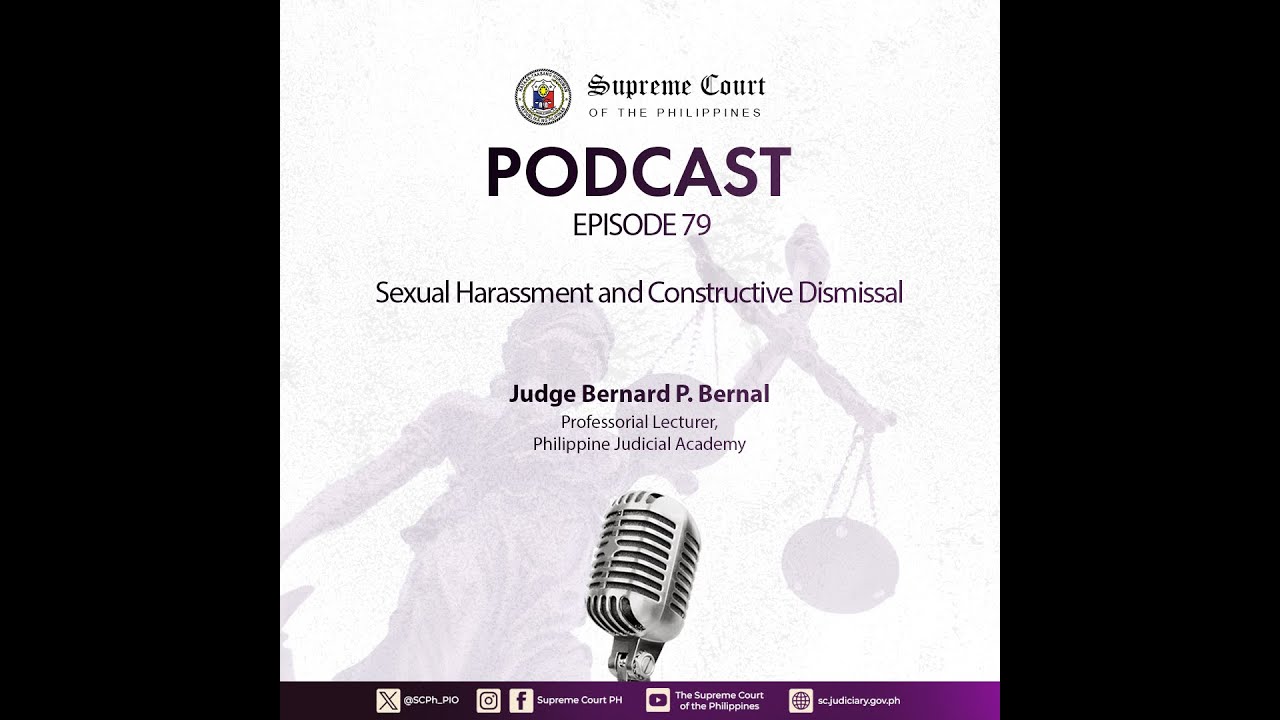 EPISODE 79: Sexual Harassment and Constructive Dismissal