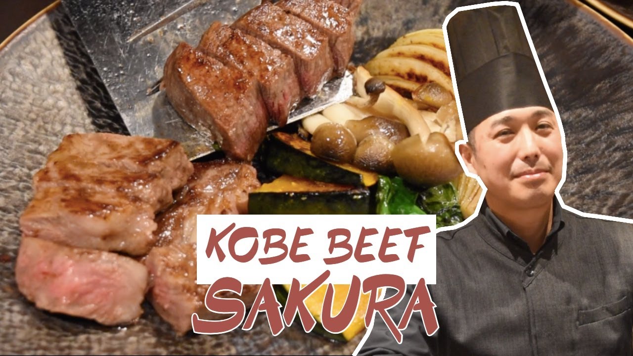 Halal Kobe Beef Steak SAKURA, Enjoy Halal Kobe Beef Grilled In The Teppan