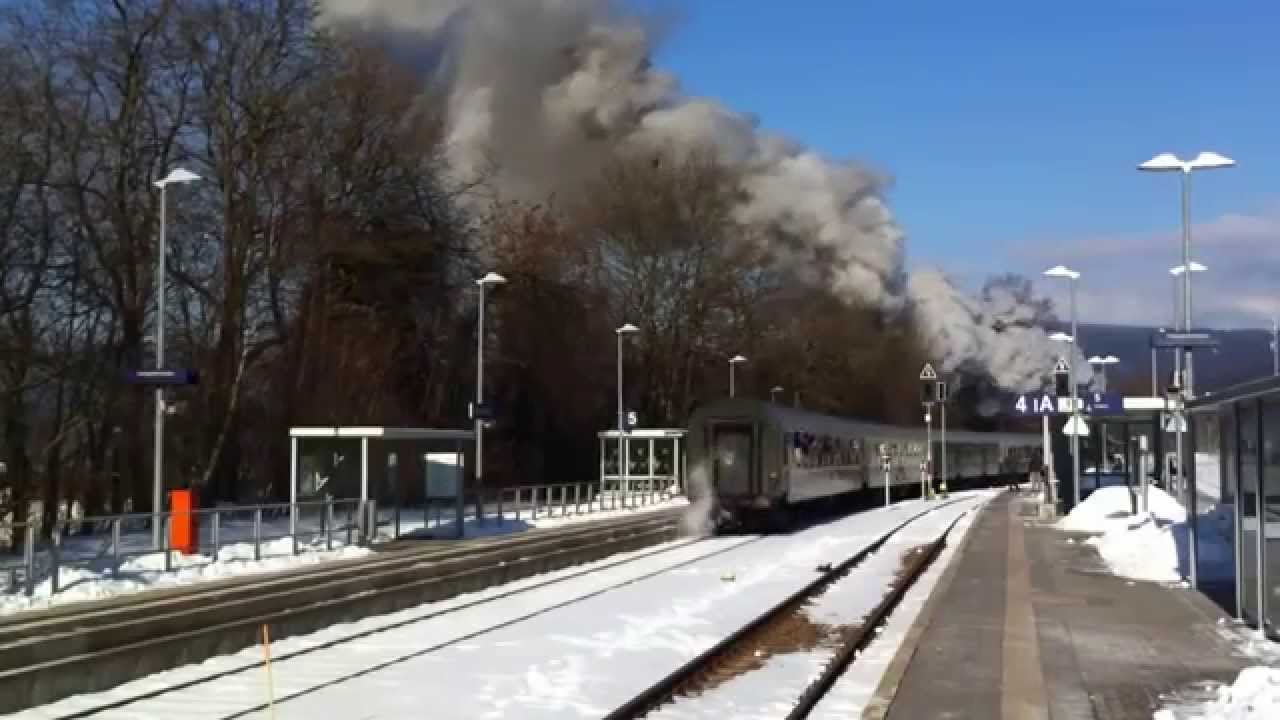 Bahn-Nostalgie: Rodelblitz am Bahnhof Zella-Mehlis