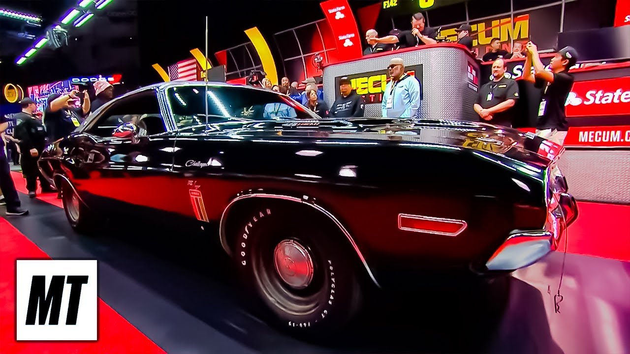 The Black Ghost! 1970 Dodge Hemi Challenger | Mecum Auctions Indy | MotorTrend