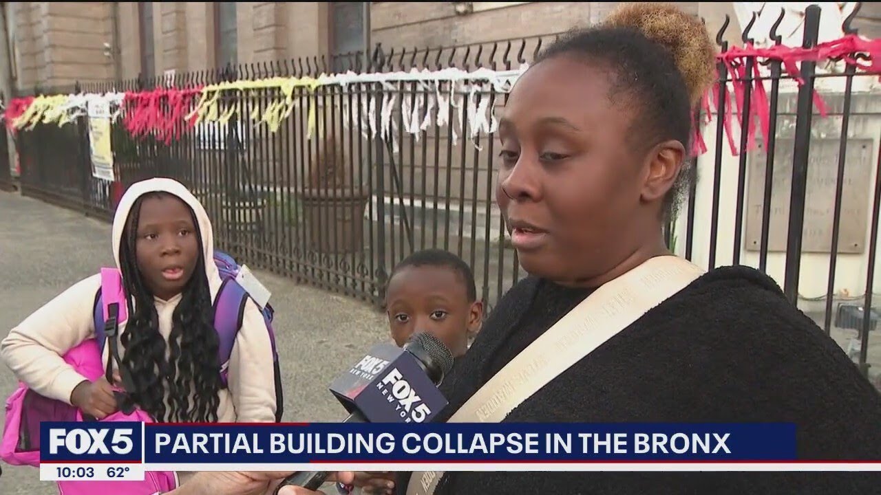 'It's unsafe': Residents react to partial building collapse after explosion in the Bronx