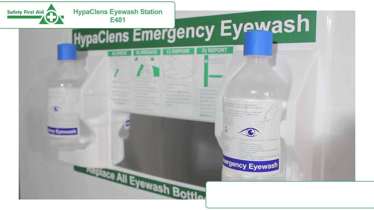 HypaClens Eyewash Station E481