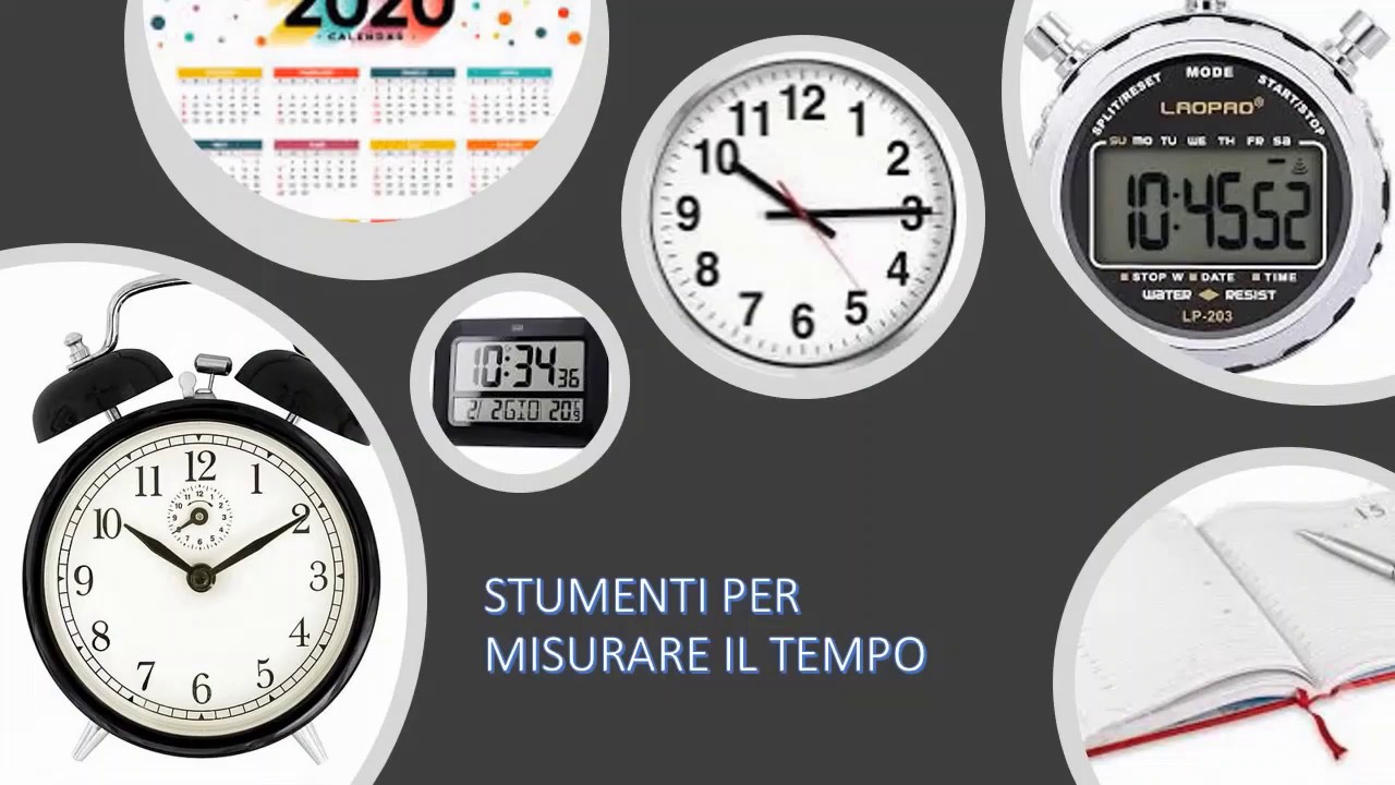 Strumenti per misurare il TEMPO - Video lezione scuola primaria
