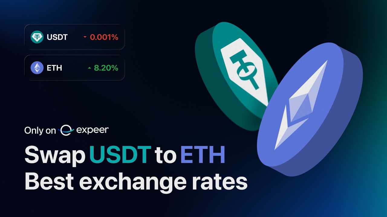 Swap USDT for ETH | Fast & Simple