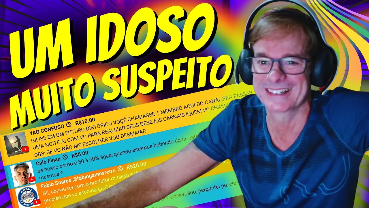 Quem ta controlando isso? | Super Chats Botando o Gil na Parede