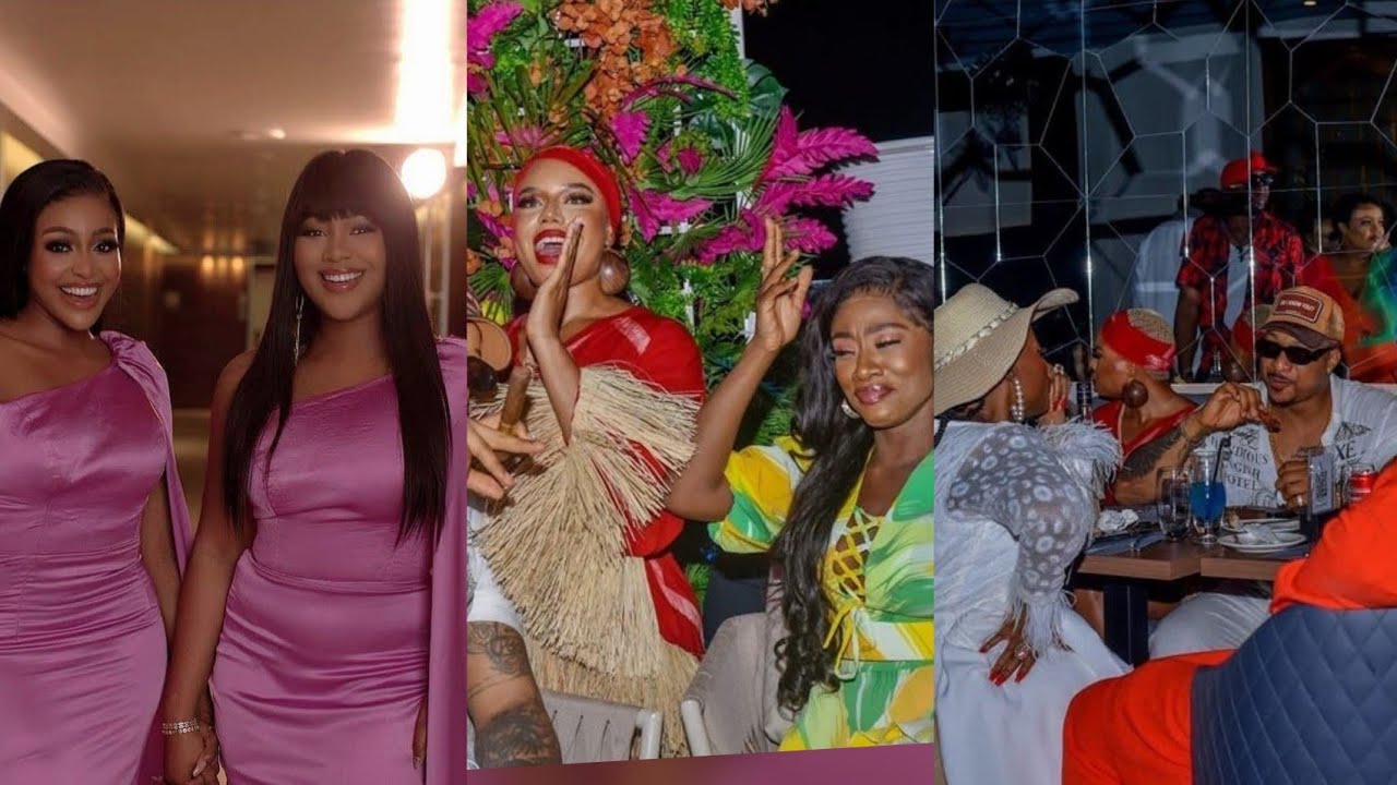 Ik ogbonna ,Uche Montana, Nancy Isime ,Maurice Sam,etc attend TENI 'S BIG DAY pre-release Party.