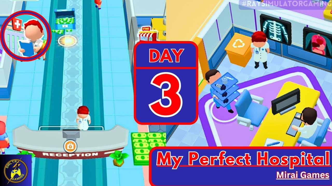 My Perfect Hospital - Gameplay Walkthrough #day3 Idle Health Resort (iOS, Android)