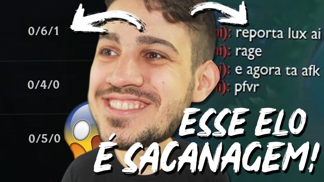 ESSES CARAS TÃO DE SACANAGEM! QUE ELO É ESSE???