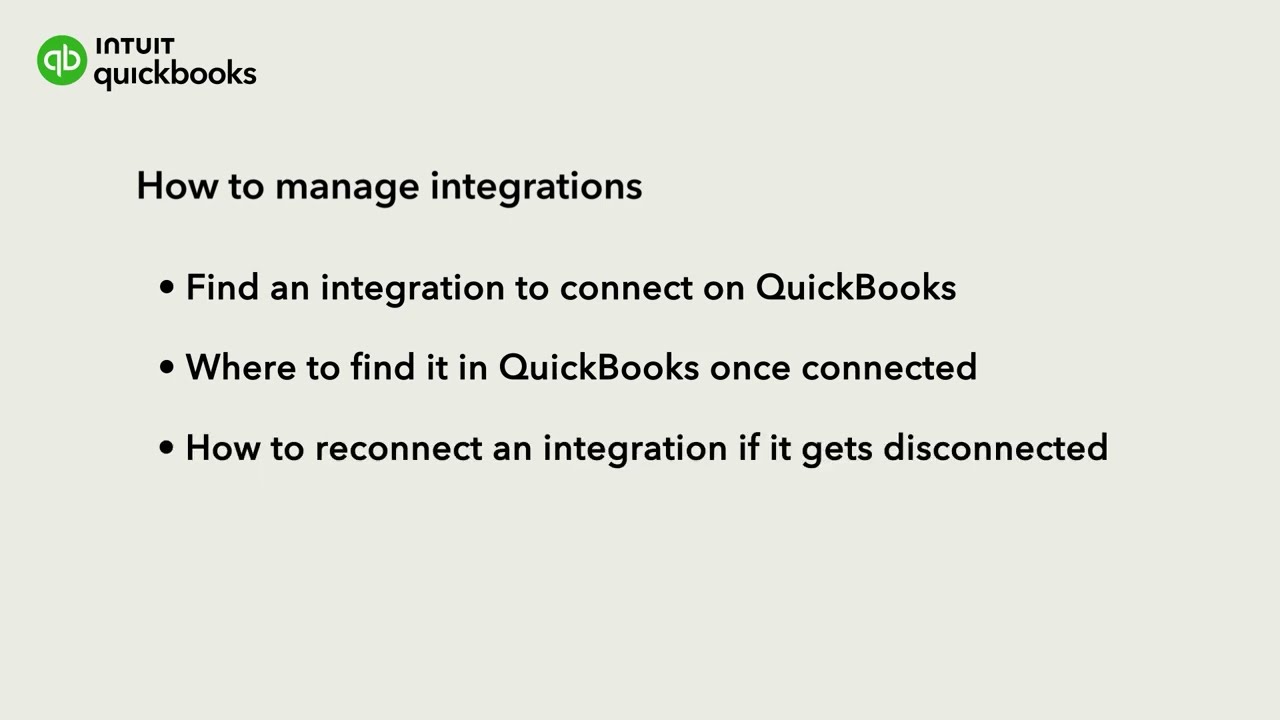 Как управлять приложениями в QuickBooks Online