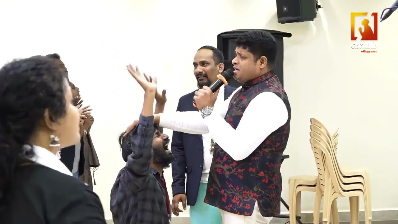 Prophet K Sreejith Prophesying to Pastor Saravanan About Our Pastor Ruben Rajendran on 7th Mar 2023