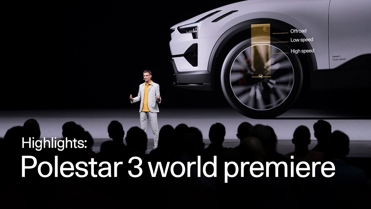 Polestar 3 world premiere | Electric SUV I Highlights 12 min | Polestar
