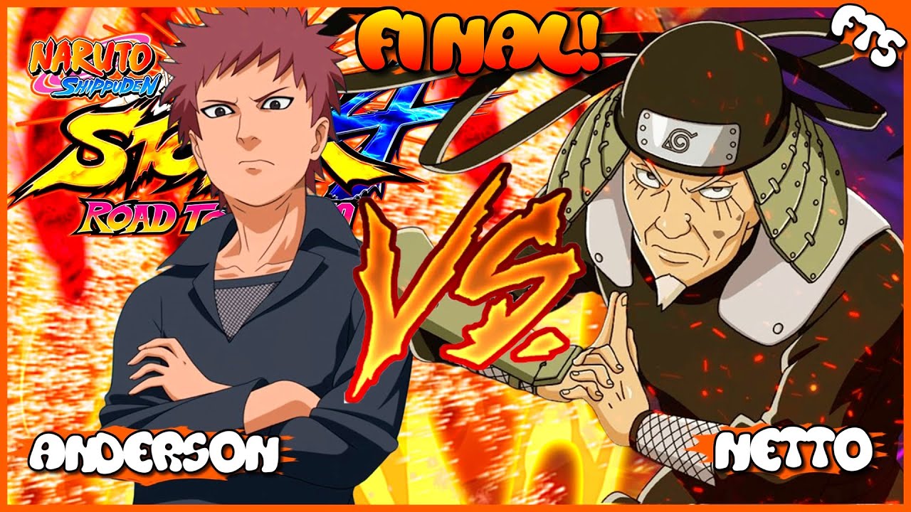 FT 5 DECISIVA! Netto vs Anderson no Naruto Storm 4 | O Desempate Final!