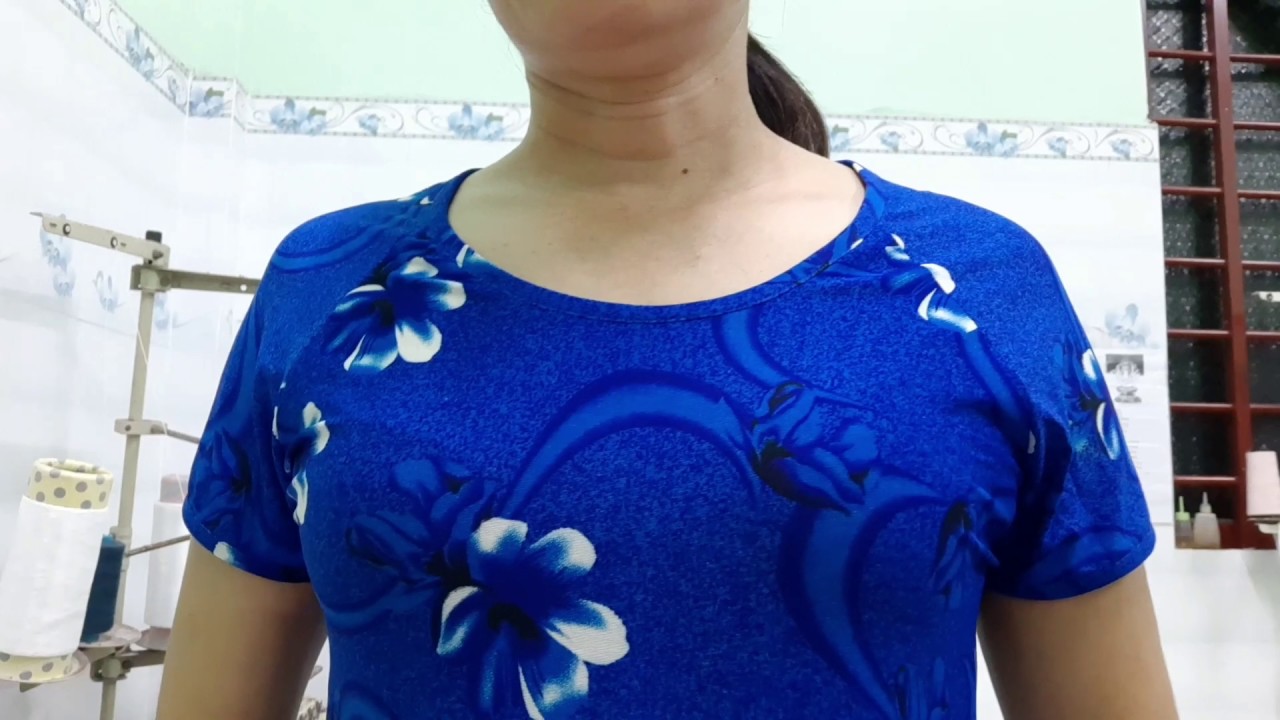 83/Cắt may áo ráp lăng siêu đơn giản cắt may áo kiểu đồ bộ nữ. ĐAM MÊ MAY VA HANA NGUYÊN