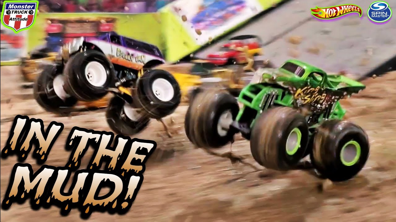 Toy Diecast Monster Truck Racing! (Thunder Episode: 179)