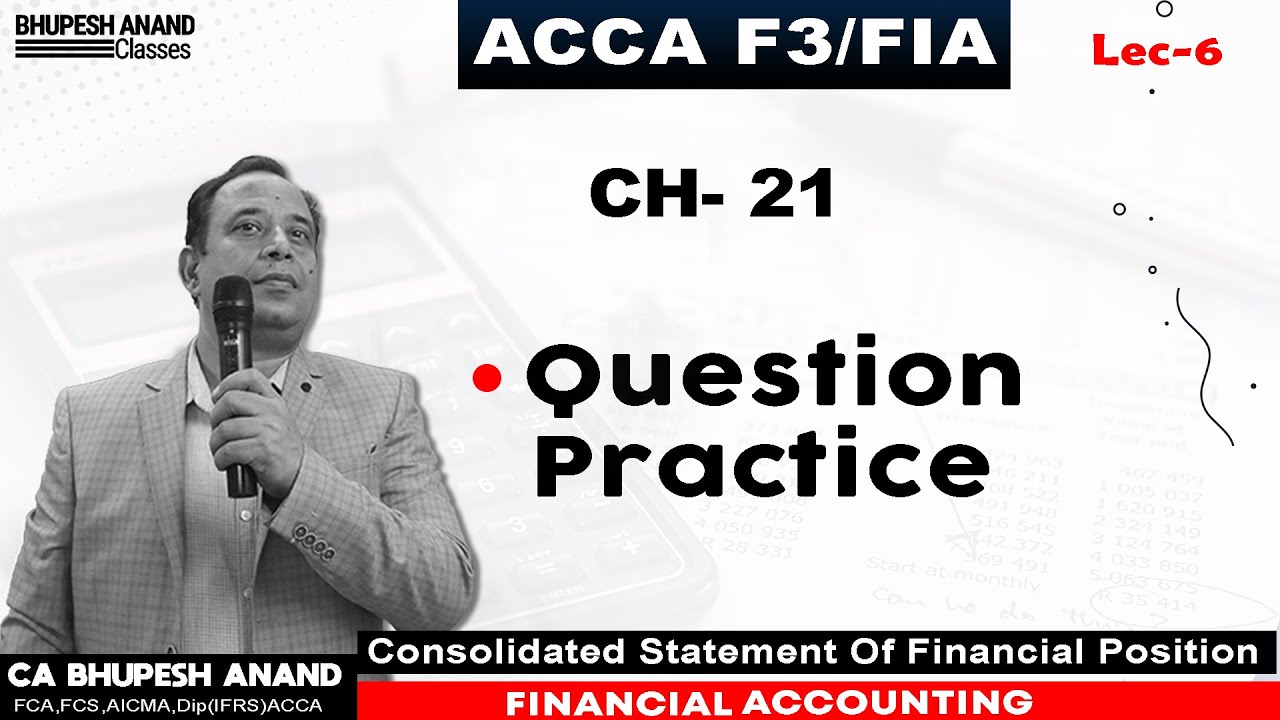 ACCA F3  Chapter 21 Question Practice From Kaplan (Lec-6)