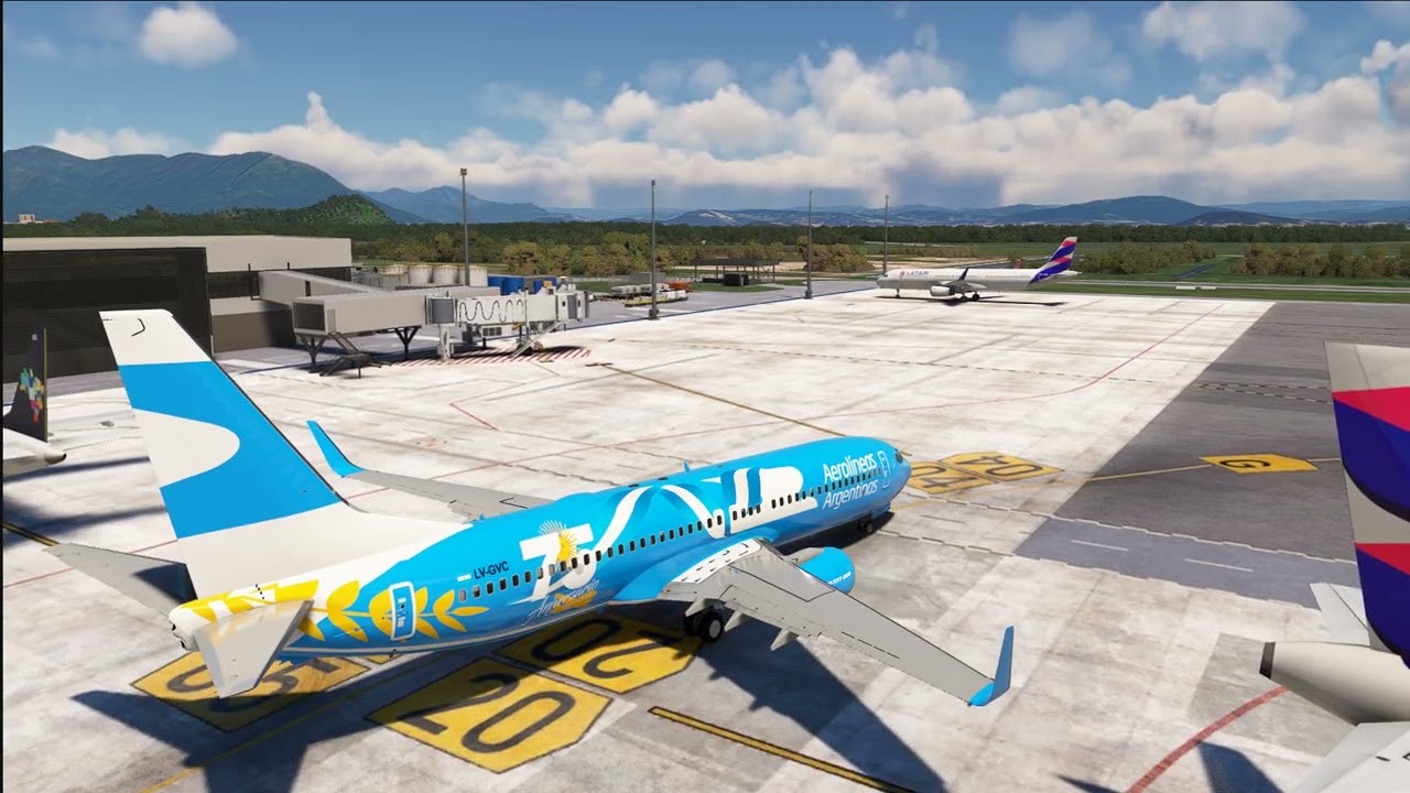 ✈️ Decolagem Externa SBFL - FLORIANÓPOLIS - BRASIL