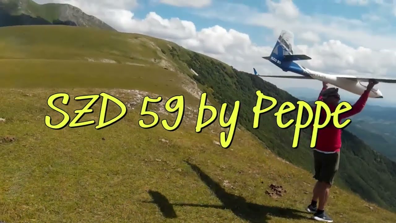 SZD 59 By Peppe in Mt. Catria