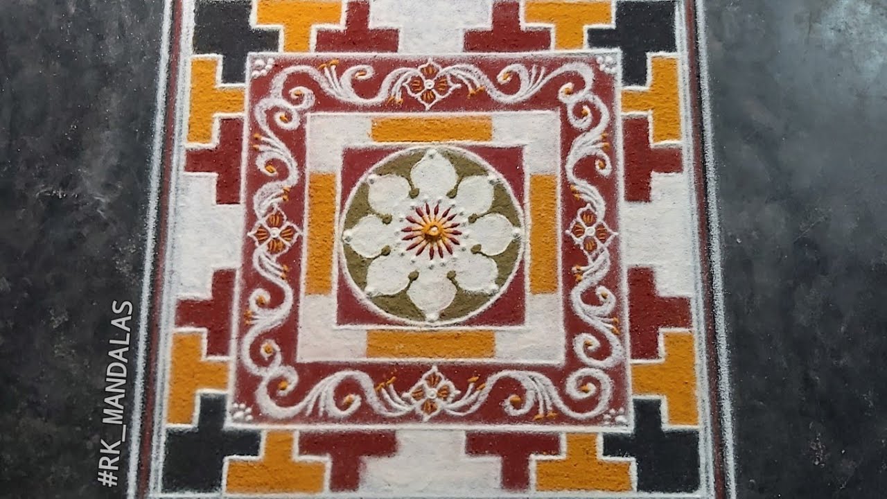 ഭദ്രക മണ്ഡലം ഒരു പഠനം (Making and study of Sarvathobhadra Mandala) 🙏⚛️