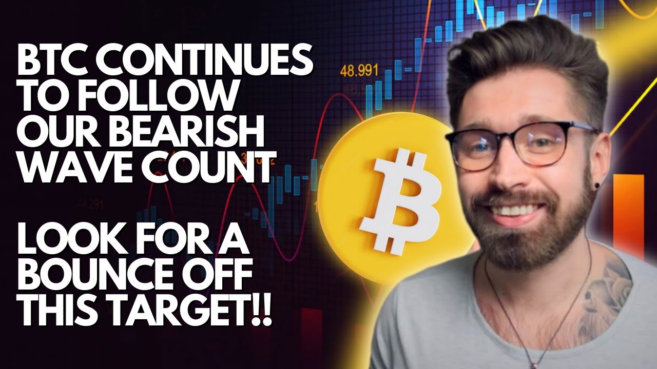 BITCOIN PRICE PREDICTION 2023💎BTC CONTINUES TO FOLLOW OUR BEARISH WAVE COUNT - WATCH FOR A BOUNCE👑