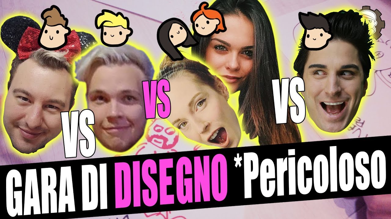 Gara di Disegno - LaSabri & LaNichi VS Anima VS Solfie VS Amico.Andre