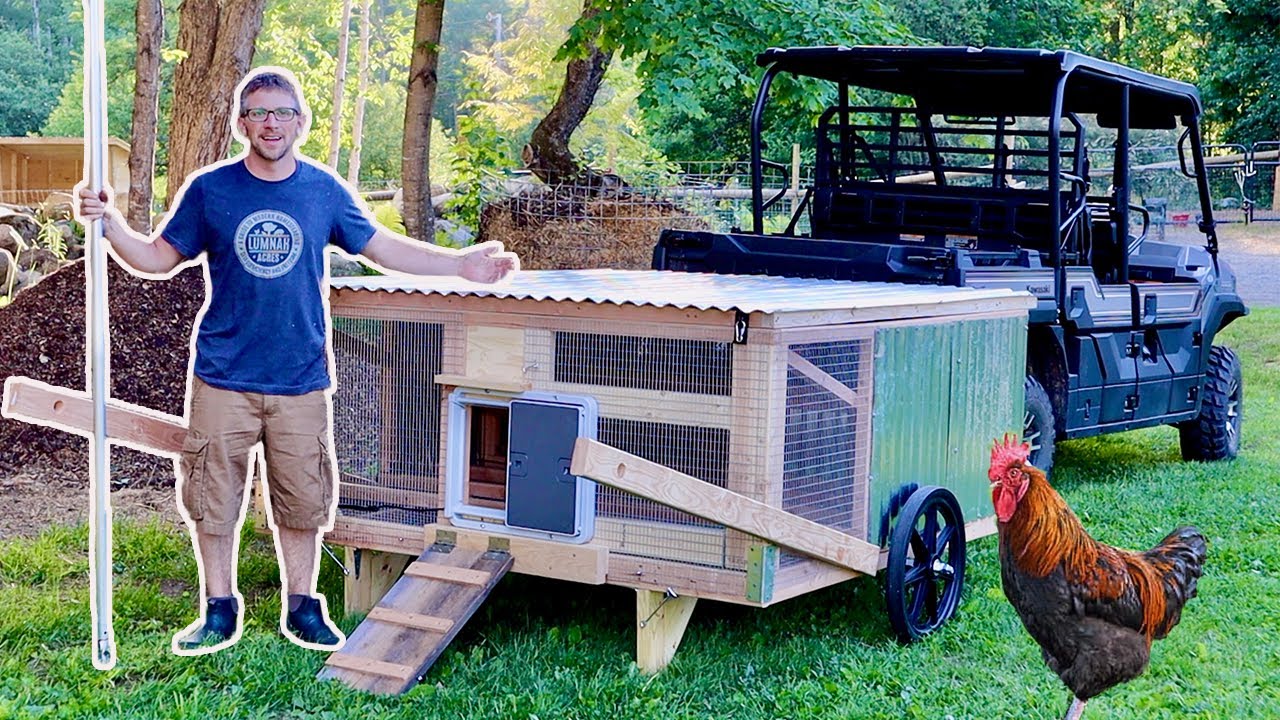 Finally, the Best Automatic Mobile Chicken Coop