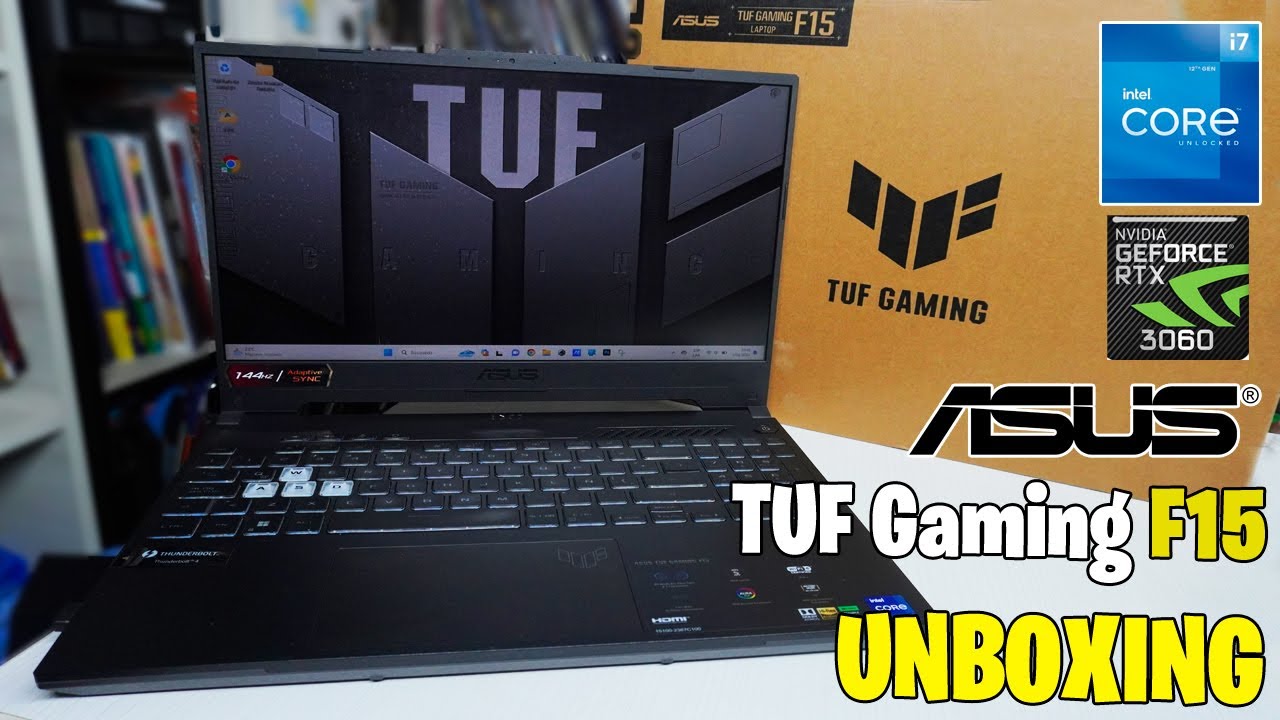 ASUS TUF Gaming F15 RTX 3050 | Unboxing en Español | Laptop gamer 2023