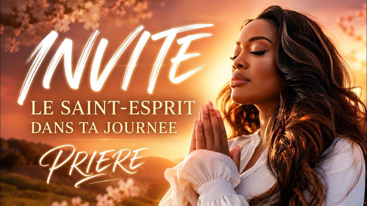 INVITE LE SAINT ESPRIT DANS TA JOURNEE CHAQUE MATIN AVEC CETTE PRIERE PUISSANTE | Tr. Maryline Orcel