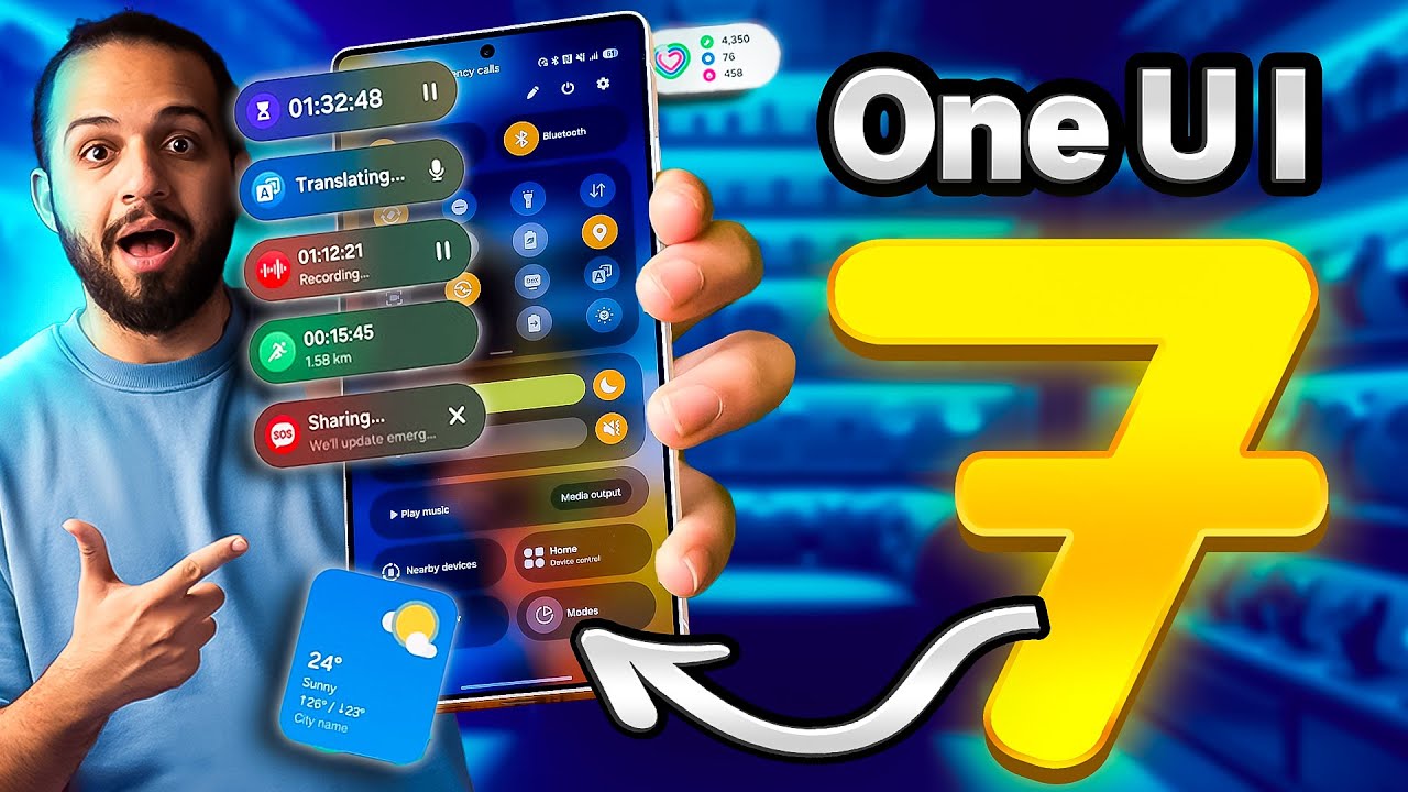 بررسی کامل One UI 7 | ترفند های مخفی که تو یه ماه کشف کردم 😱