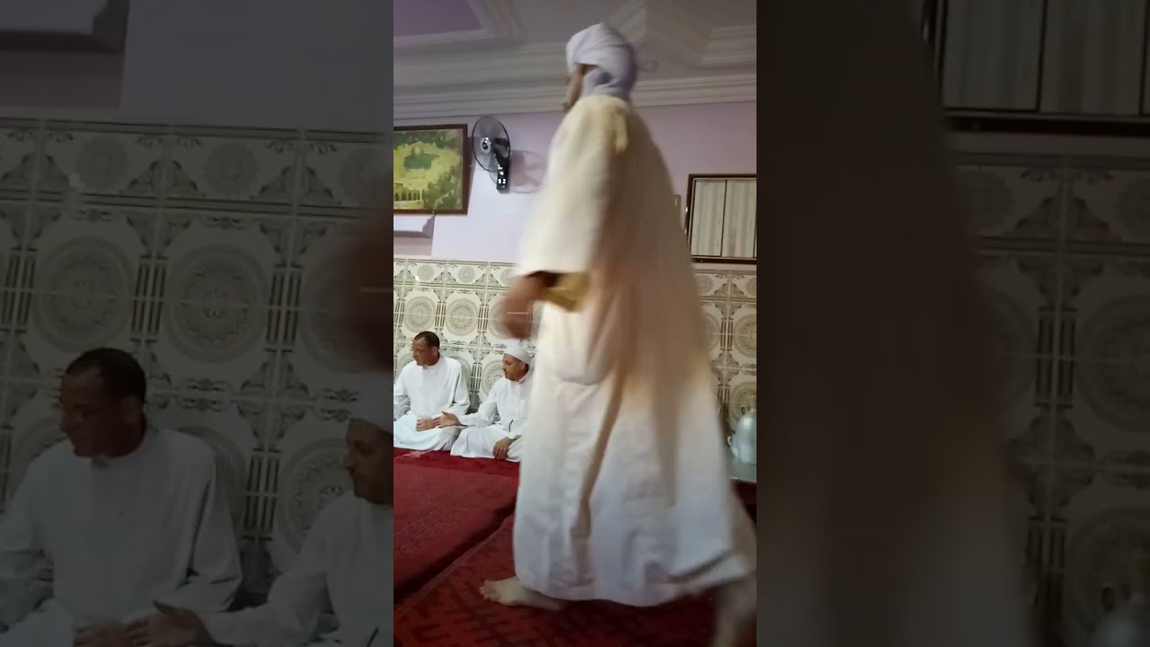 ابتهالات من أحد الأحبة في زيارة للشيخ الشعراوي - حاج محمد حبيبي- الأبيض س ش .