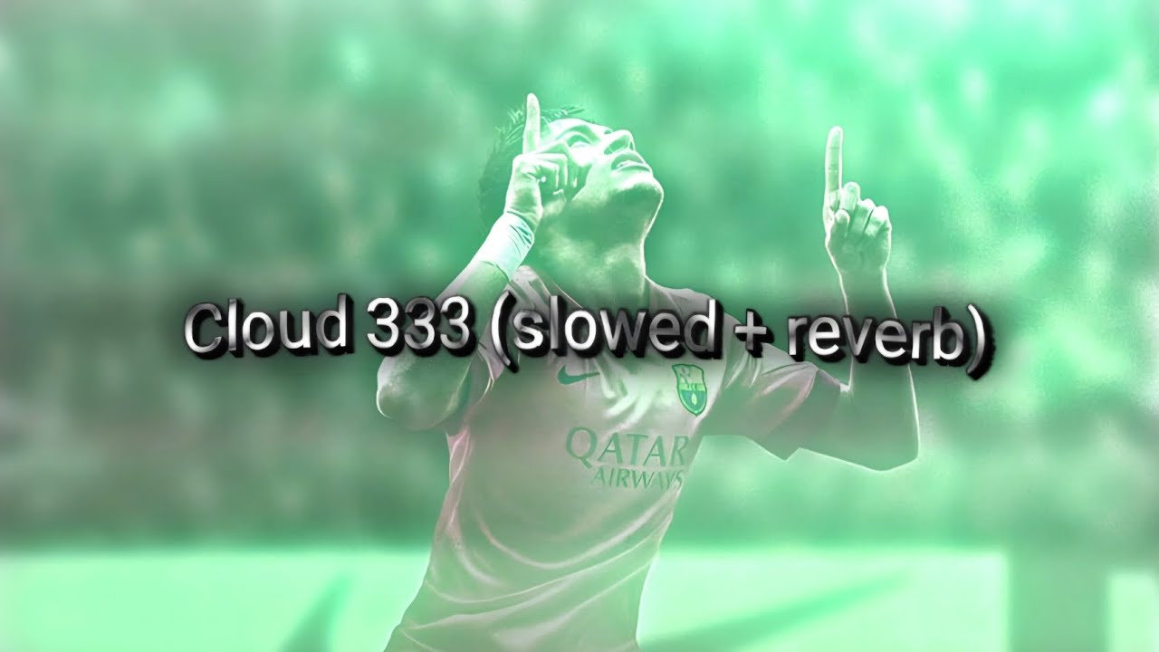 𝐂𝐥𝐨𝐮𝐝 333 (𝐬𝐥𝐨𝐰𝐞𝐝 + 𝐫𝐞𝐯𝐞𝐫𝐛)