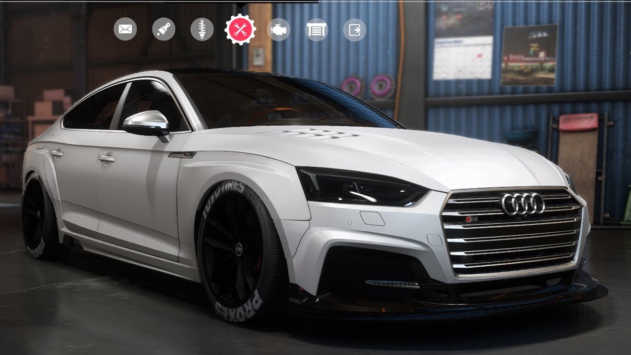 Need For Speed: Payback - Audi S5 Sportback - Customize | Tuning Car (PC HD) [1080p60FPS]