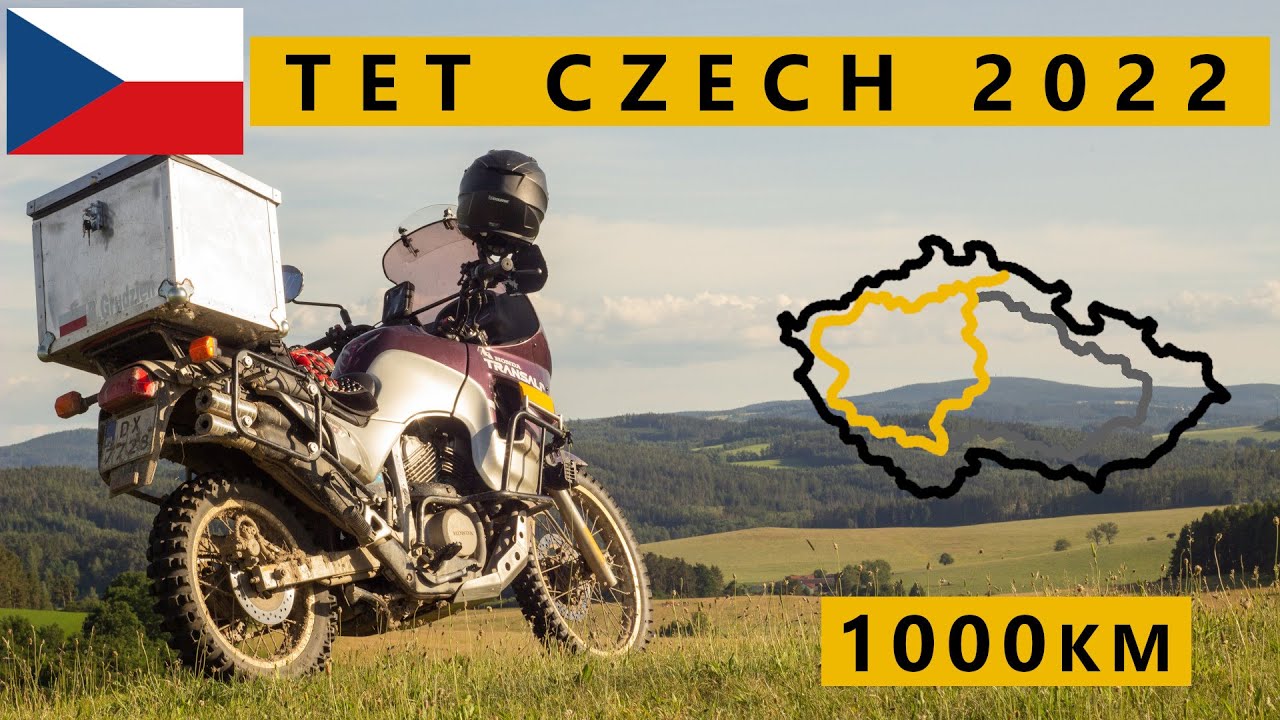 TET Czech 2022 Honda Transalp 600 Trans Czech Trail TCT
