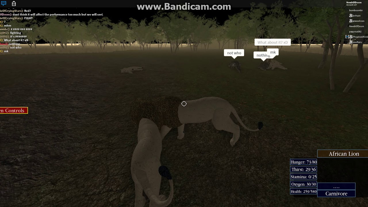 Wild Savannah: NewbOfDoom vs PhoenixOfCryingStars 4: Lakeside Battle