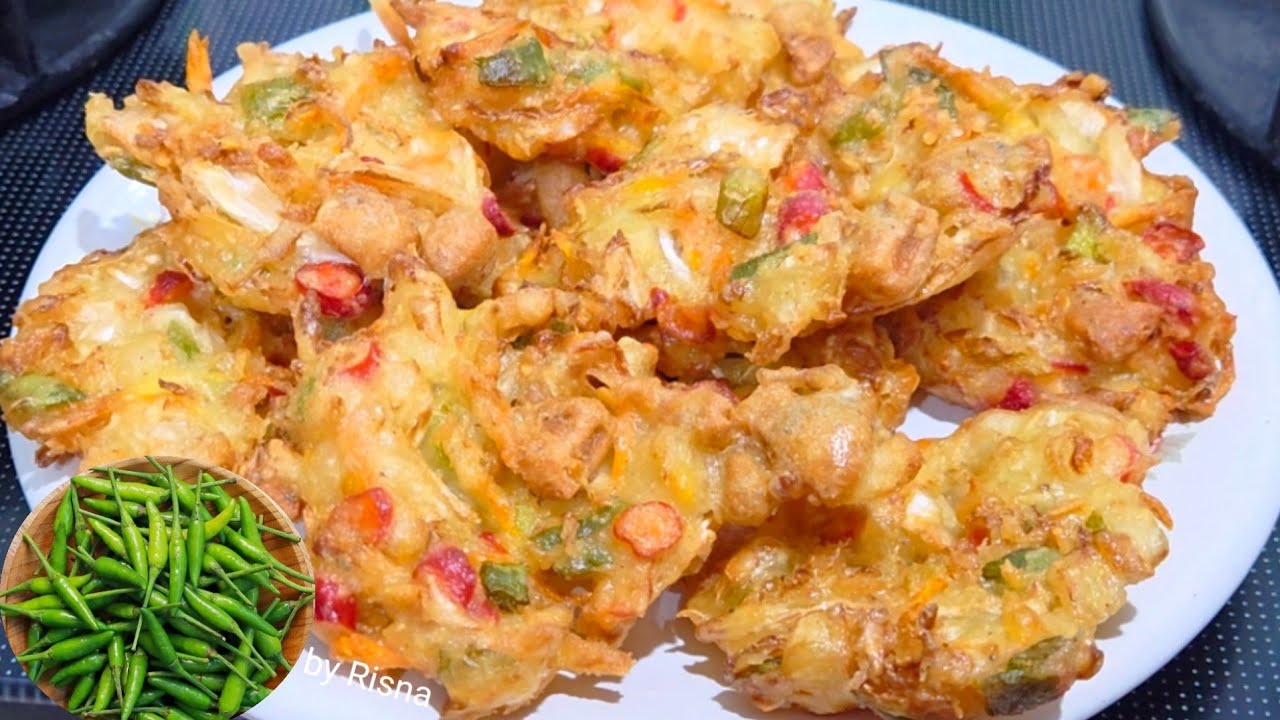 Pantesan LARIS ‼️ Bakwan Sayur Renyah Gurih Gak Mudah Lembek Enak Banget 
