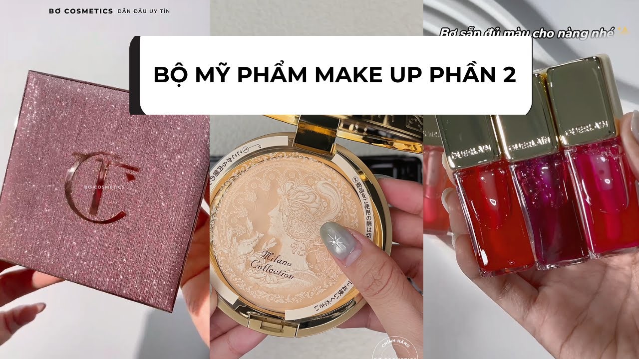 Unbox mỹ phẩm xinh cùng Bơ Cosmetics