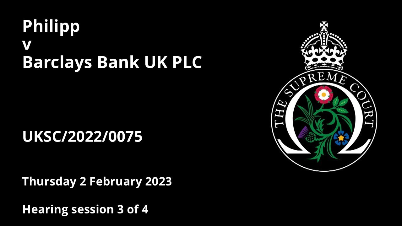 Philipp v Barclays Bank UK PLC