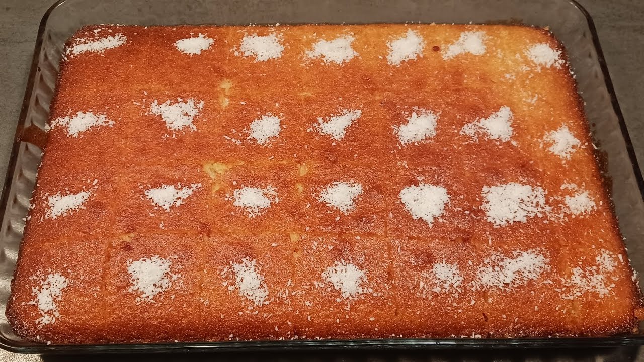 Revani’nin En Kolay ve En Lezzetli Yapımı (Tam Ölçülü)👌