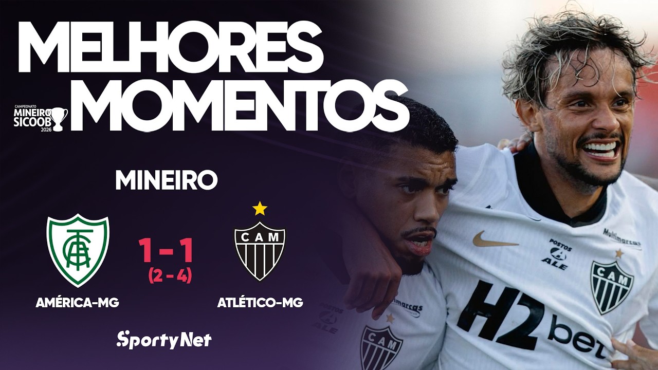 FINAL DEFINIDA! ATLÉTICO MG PASSA NOS PÊNALTIS E AMÉRICA ESTÁ ELIMINADO | Melhores Momentos