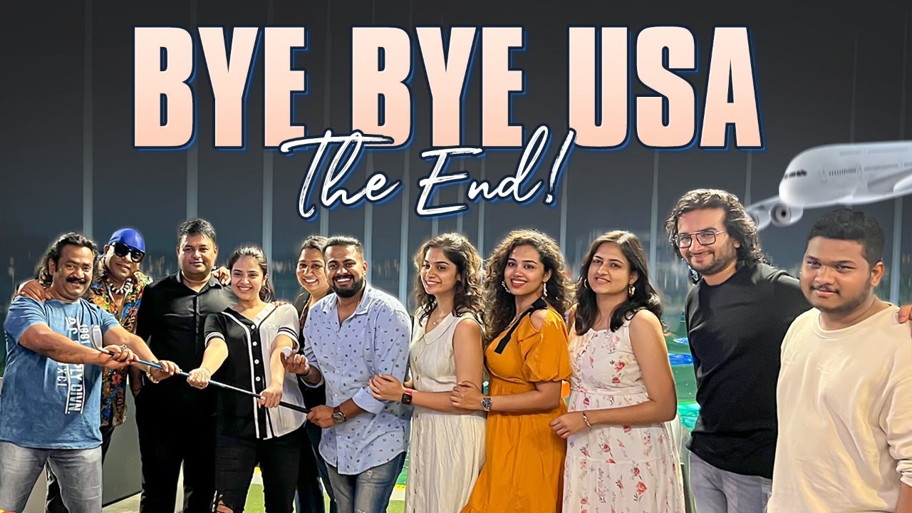 Bye Bye USA The End ! || Travel Vlog || Sreemukhi Latest Video | Sreemukhi