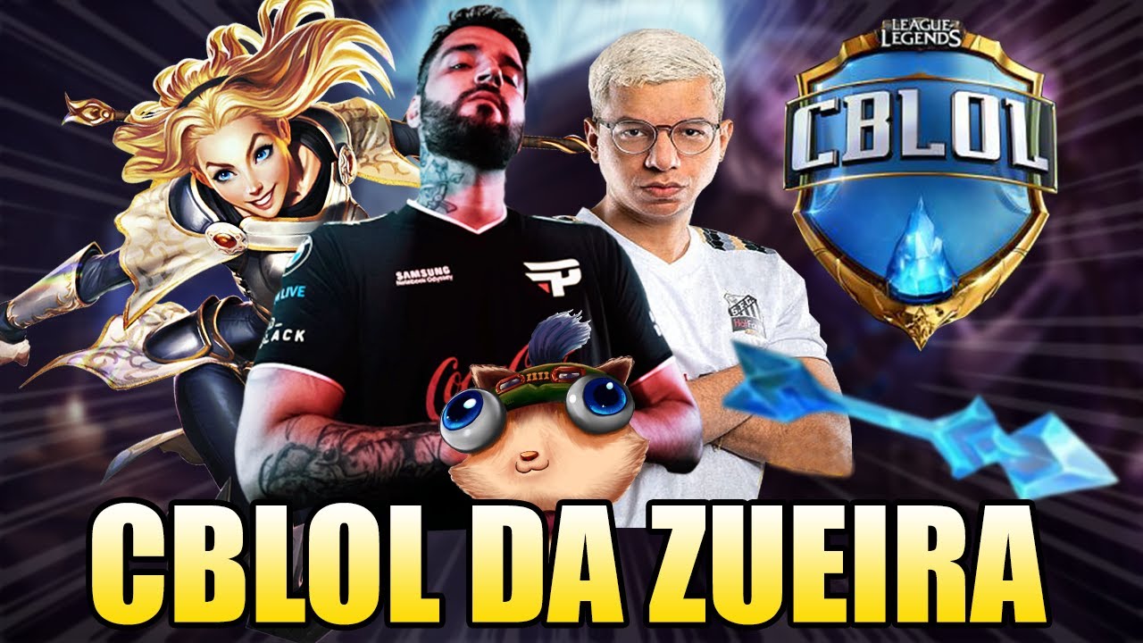LUX SUPORTE NO CBLOL E FLECHAS DO BRTT - CBLOL DA ZUEIRA