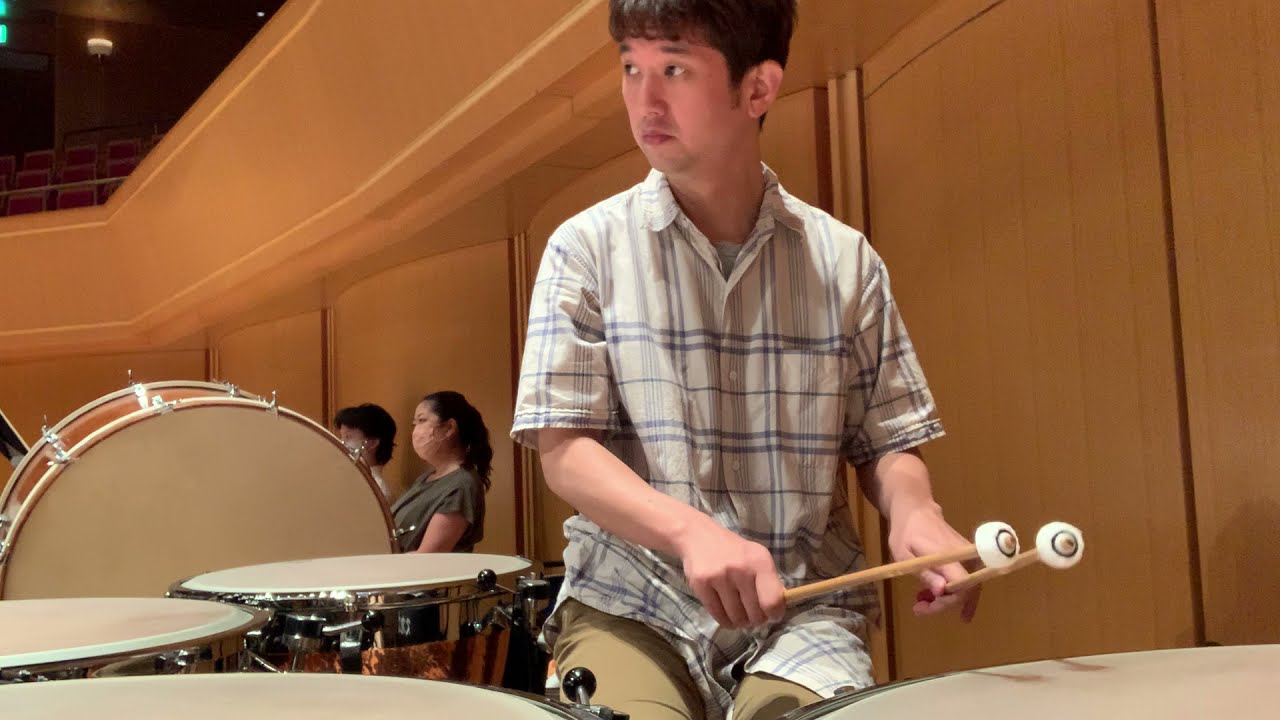 Saint-Saëns Symphony No.3 Rehearsal, Timpani