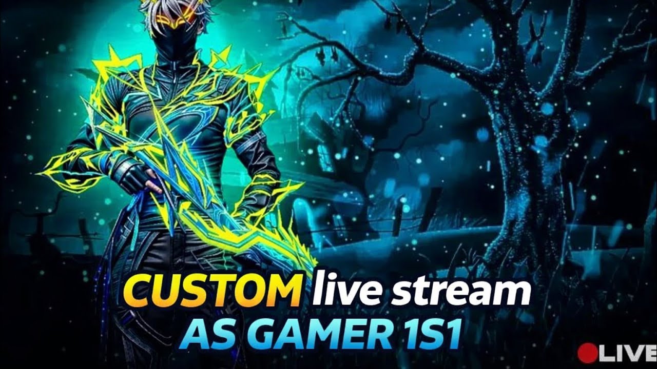 AS GAMER.1S1  custom gaming live stream#FreeFireIndiaLive#IndianGamer#DesiGamer#HindiGaming#Gaming