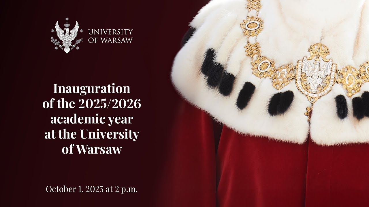 Inauguration of the academic year 2025/2026 at the University of Warsaw