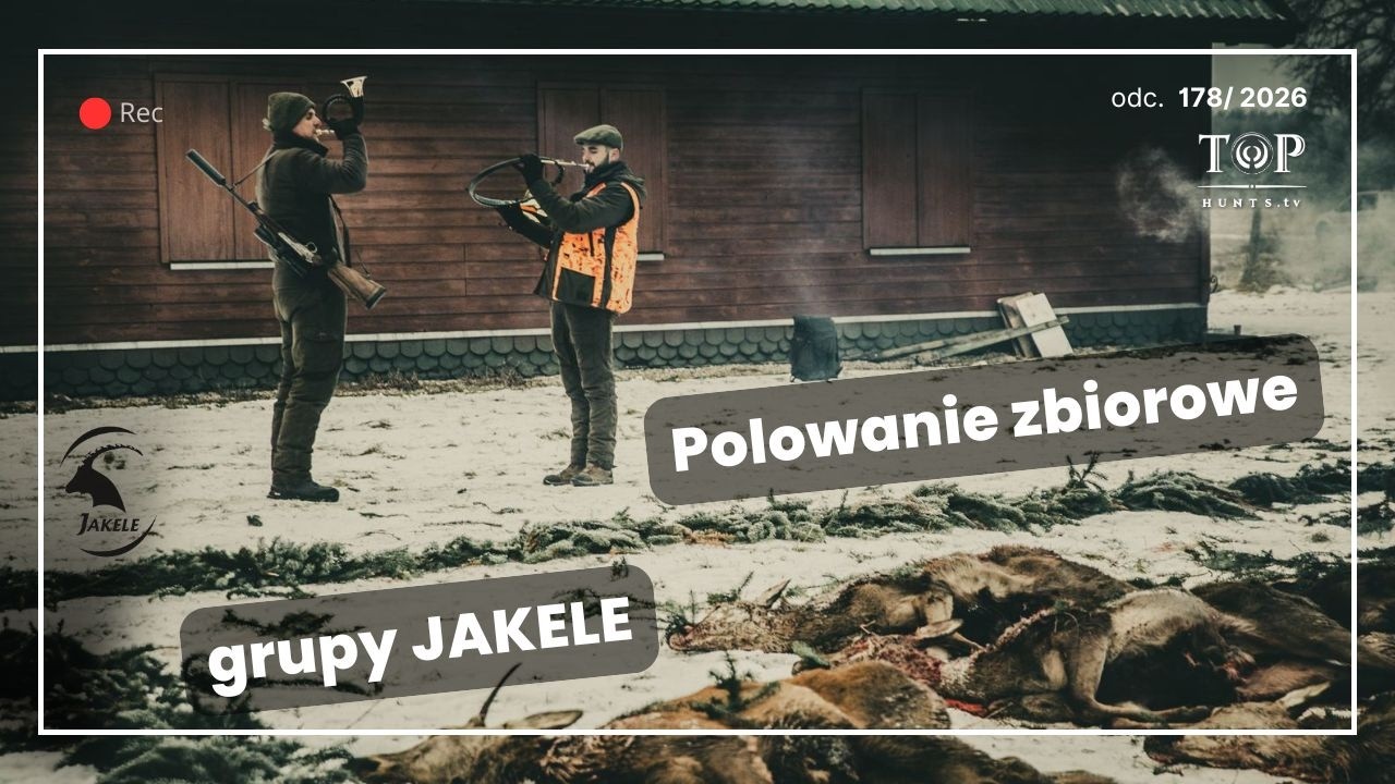 Polowanie zbiorowe na dziki i jelenie | Wielkie łowy JAKELE