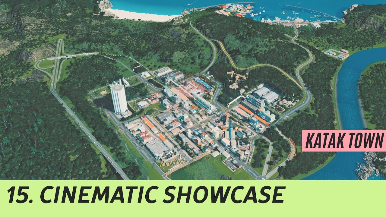 Cities Skylines Cinematic Showcase: Katak Town ~ Malaysia/Southeast Asia (#15)