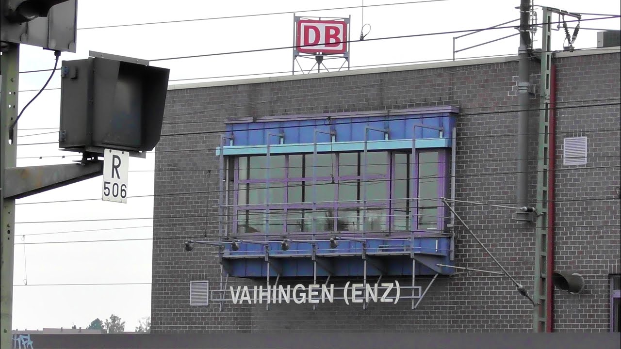Zugsichtungen / SFS Schnellfahrstrecke Mannheim - Stuttgart / Vaihingen (Enz) II 2015-10-12 full HD