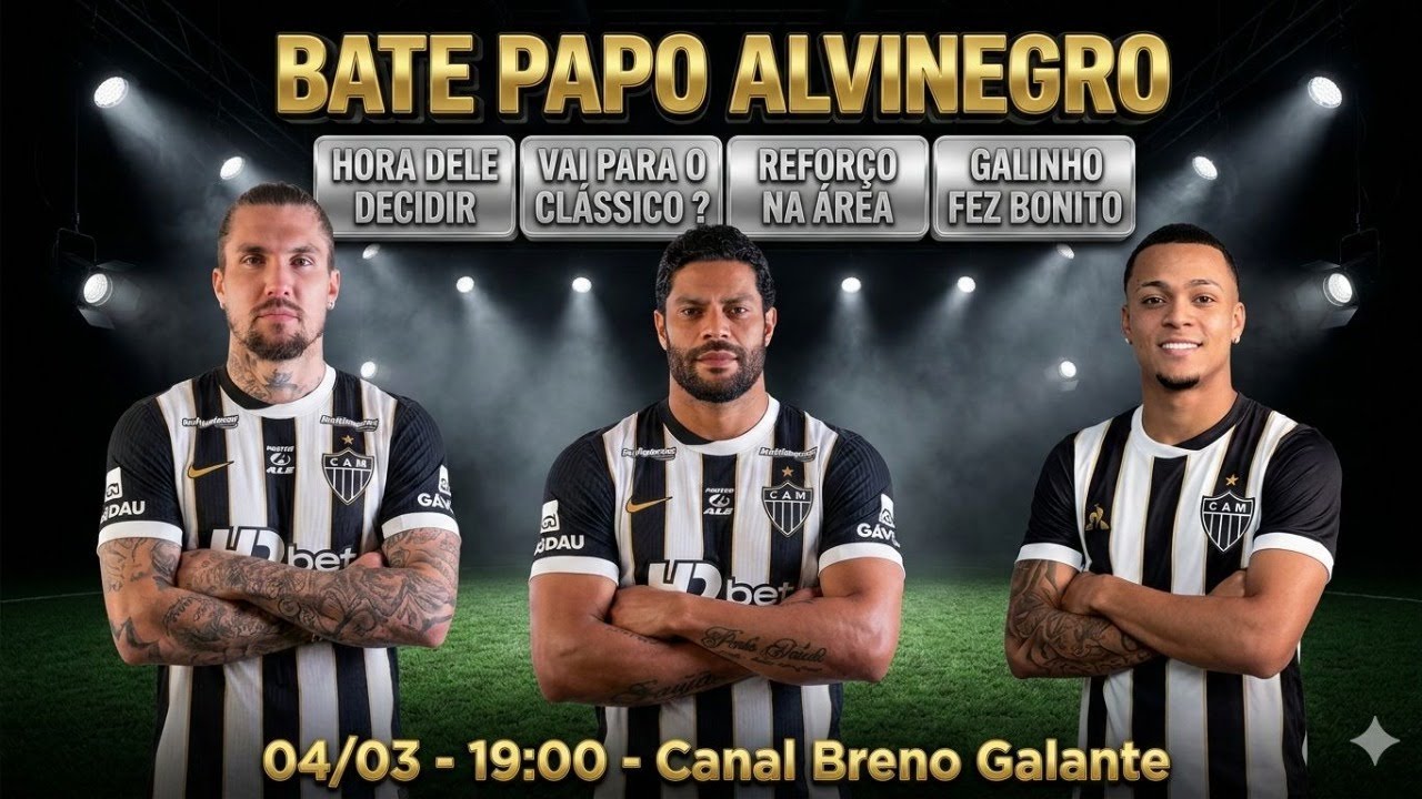 🛑AO VIVO🛑HORA DELE DECIDIR 🔸VAI PARA O CLÁSSICO ❓ REFORÇO NA ÁREA 🔸 GALINHO FEZ BONITO