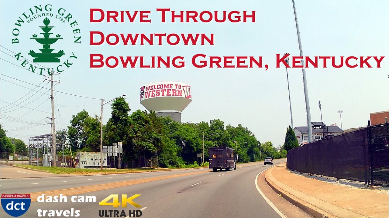 Dash Cam Drive through Bowling Green, Kentucky