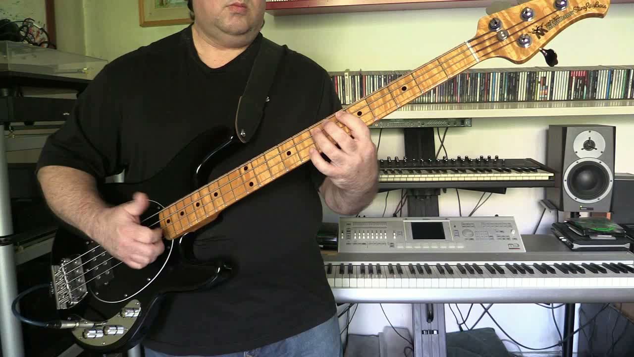 Bass Cover - Kajagoogoo - Ooh to Be Ah - with Stingray 3H & Classic basses